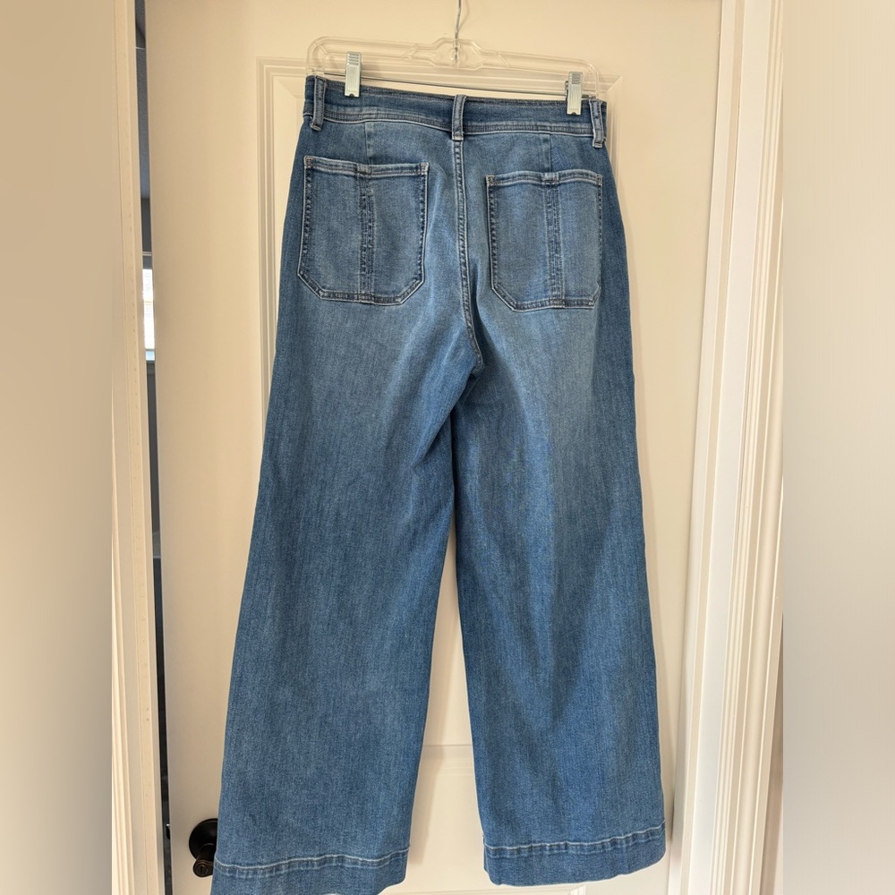 Evereve brand high waist trouser jeans